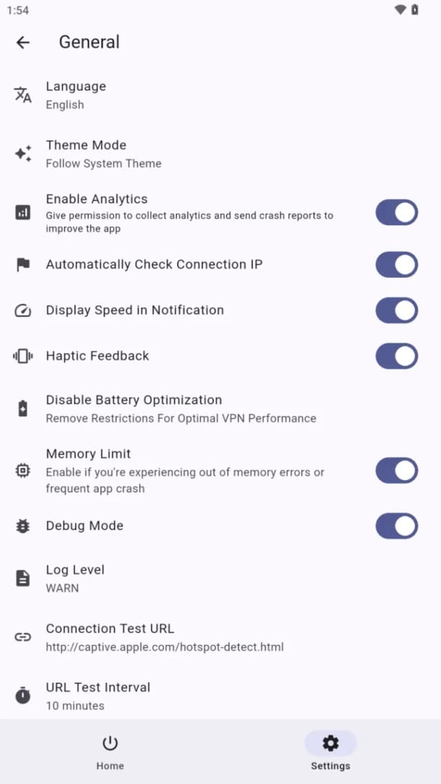 Hiddify screenshot 6