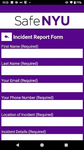 Safe NYU screenshot 5