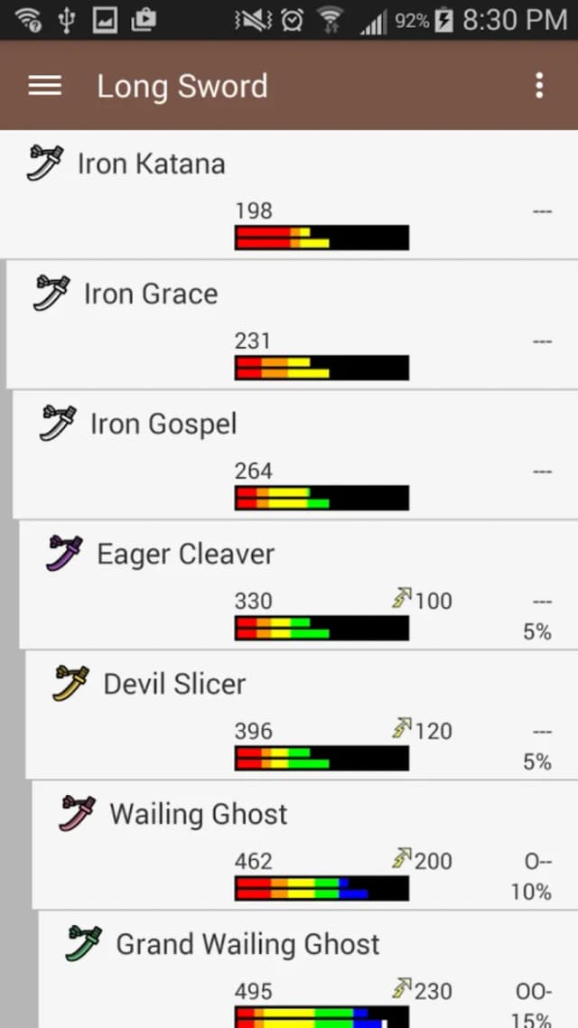 MH4U Database screenshot 4