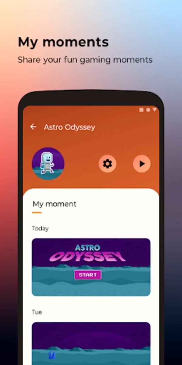 Moto Gametime screenshot 1