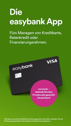 easybank Deutschland screenshot 1