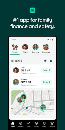 Greenlight Kids & Teen Banking screenshot 1