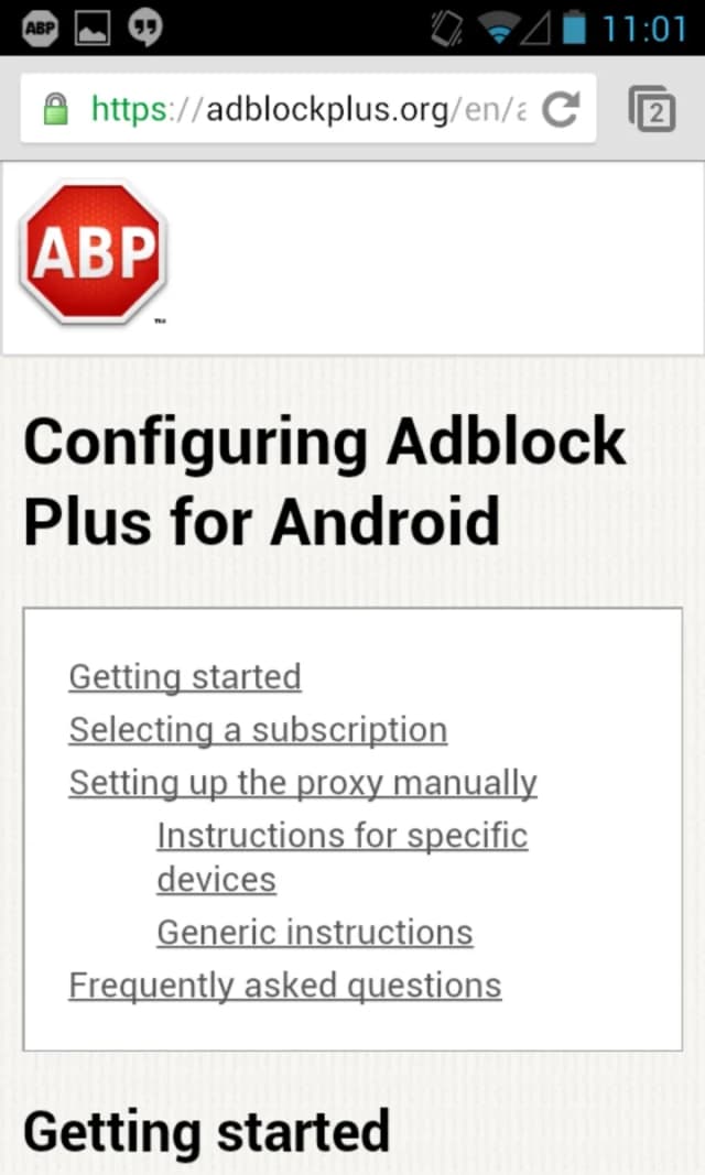 Adblock Plus screenshot 3