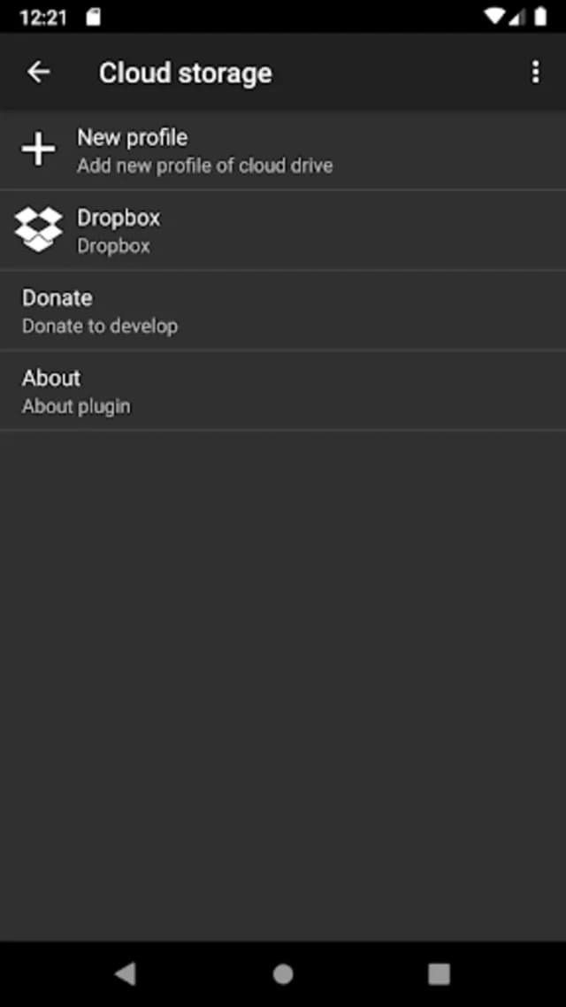 ZArchiver Cloud Plugin screenshot 4