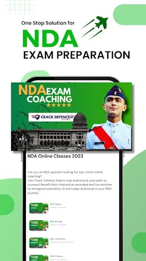 Crack Defence Exams screenshot 1