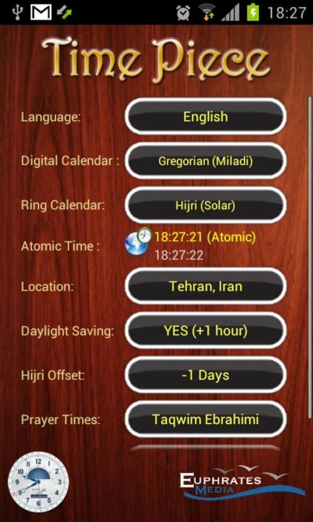 Clockwise Timepiece screenshot 3