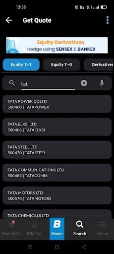 BSEIndia on Mobile screenshot 3