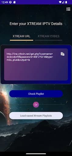 IPTV XTREAM Checker screenshot 1
