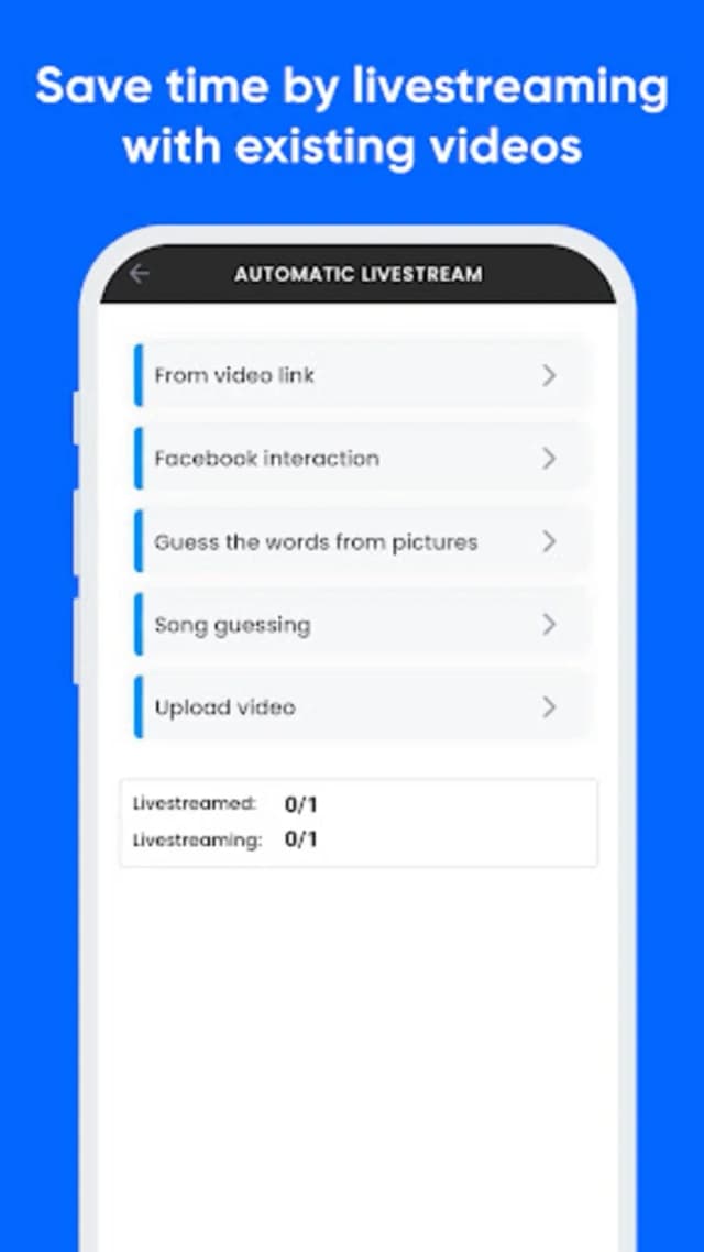 GoStream screenshot 2