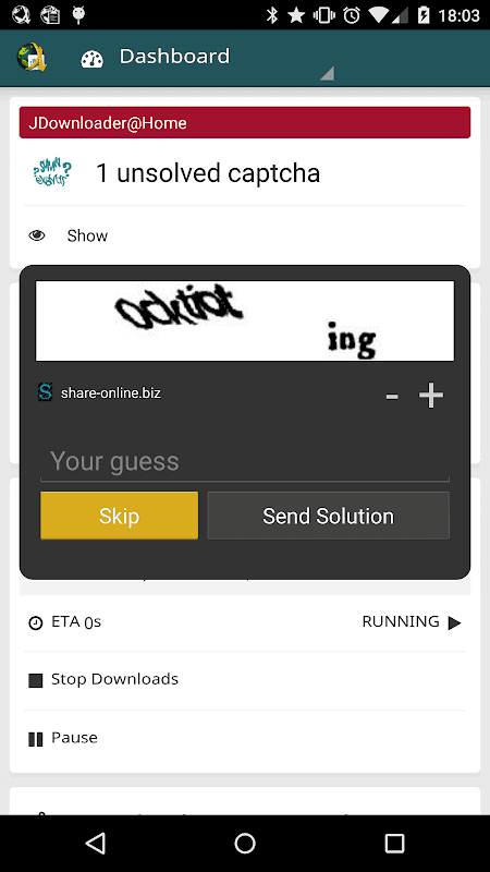 MyJDownloader Remote Official screenshot 3