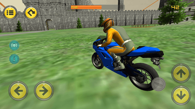 Motorbike Medieval Drive 3D screenshot 6
