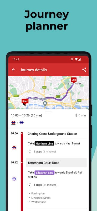 London Bus Times: Live TfL screenshot 2
