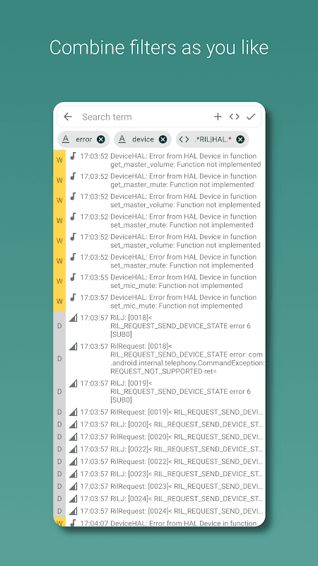 Logcat Reader Professional screenshot 4
