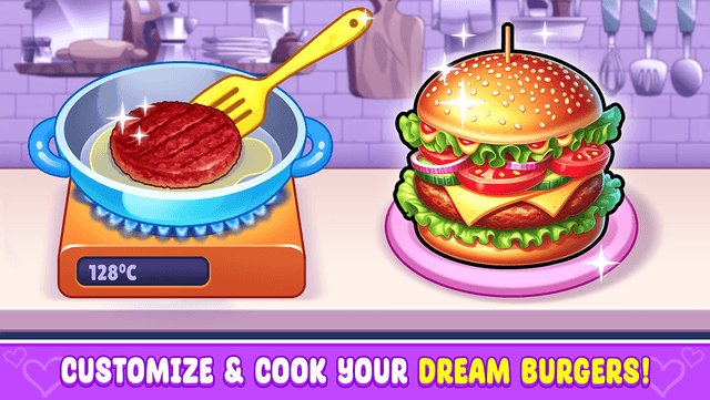Fast Food - Kids Cooking Games screenshot 2