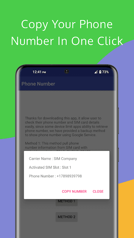 My Phone Number find phone num screenshot 2