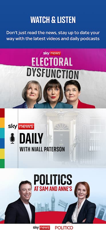 Sky News: Breaking, UK, & World screenshot 6