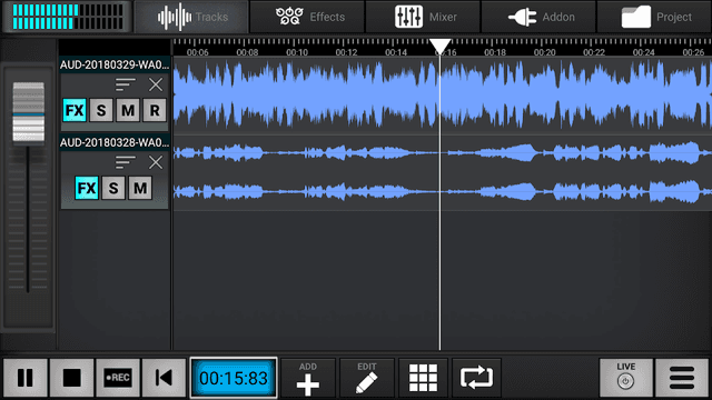 Audio Elements Demo screenshot 1