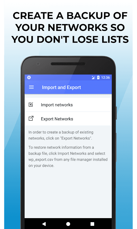 Wi-Fi password manager screenshot 4