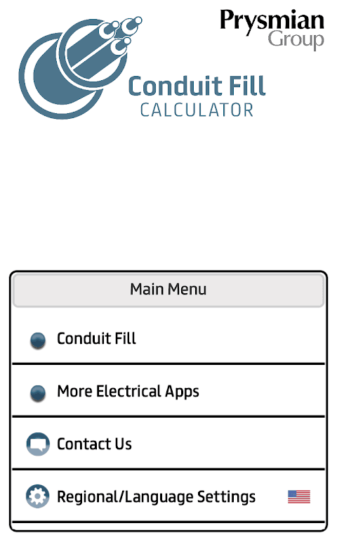 Prysmian Group Conduit Fill screenshot 6