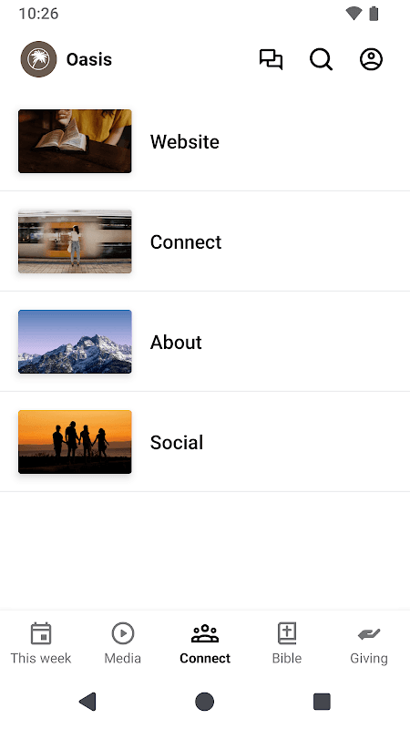 Oasis Church WH screenshot 3