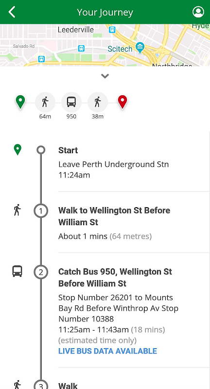 Transperth screenshot 4