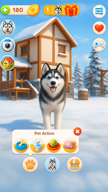 Talking Husky screenshot 1