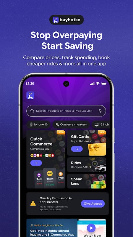 Buyhatke Online Shopping Assistant screenshot 1