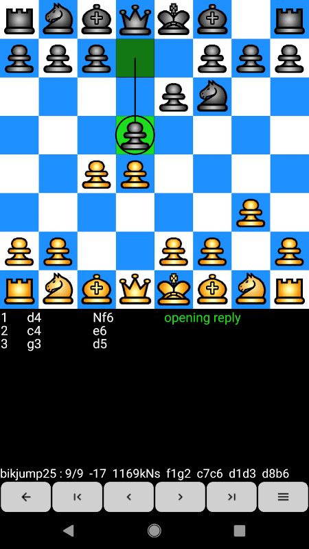 BikJump Chess Engine screenshot 2