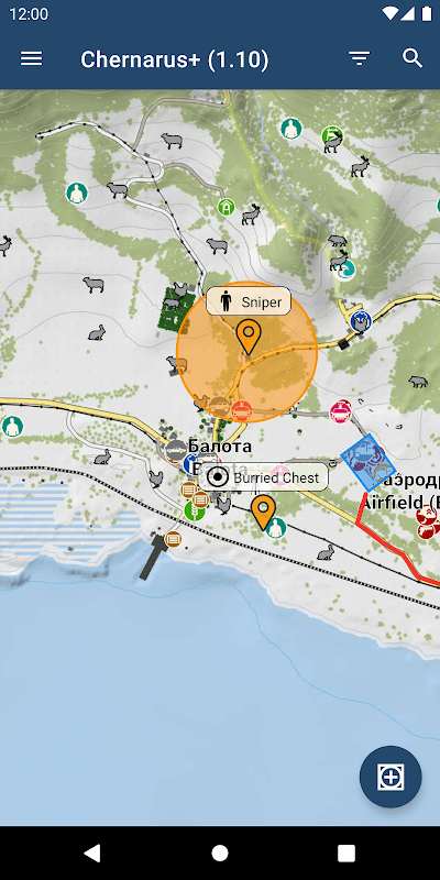 iZurvive - Map for DayZ & Arma screenshot 1
