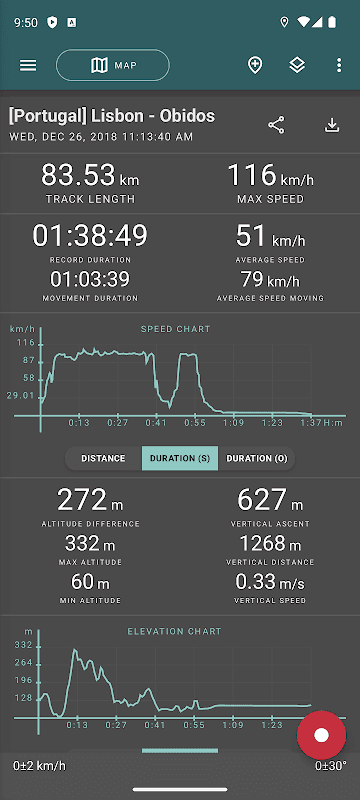 Geo Tracker - GPS tracker screenshot 3
