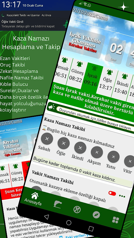 Kaza Namazı Hesaplama ve Takip screenshot 1
