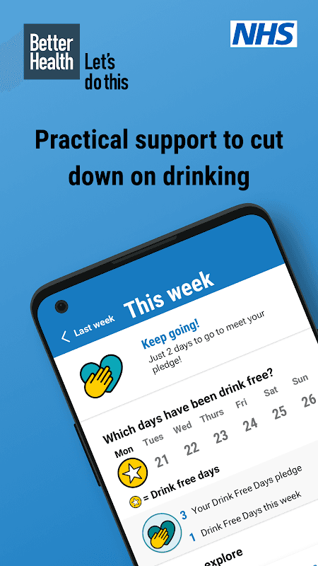 NHS Drink Free Days screenshot 1