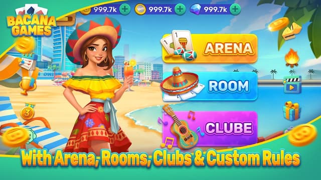 Domino: Gin Rummy, Poker&Slots screenshot 1