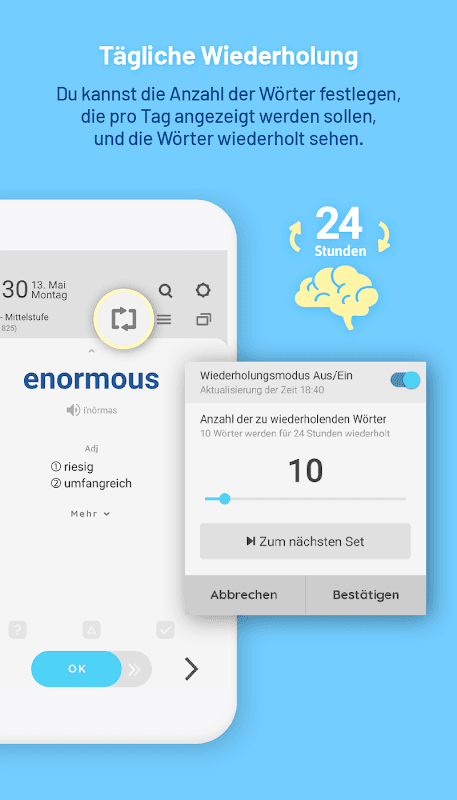 WordBit Englisch (Alarm) screenshot 6