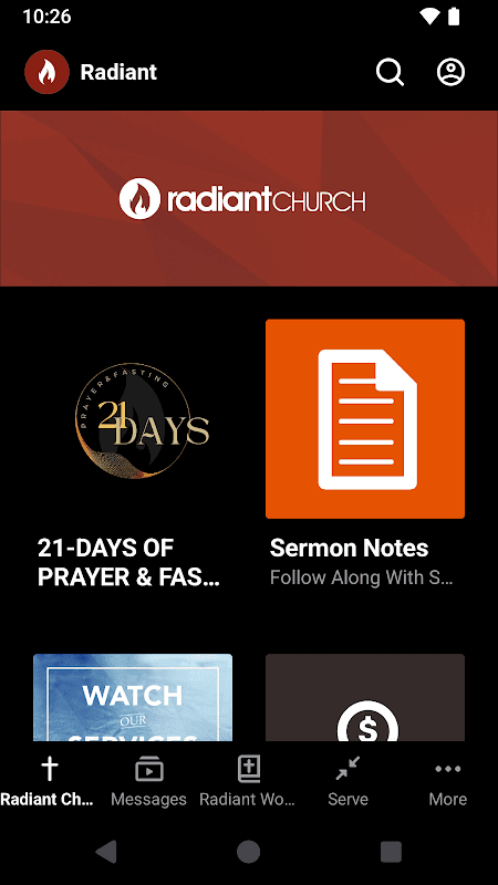 Radiant Church screenshot 1