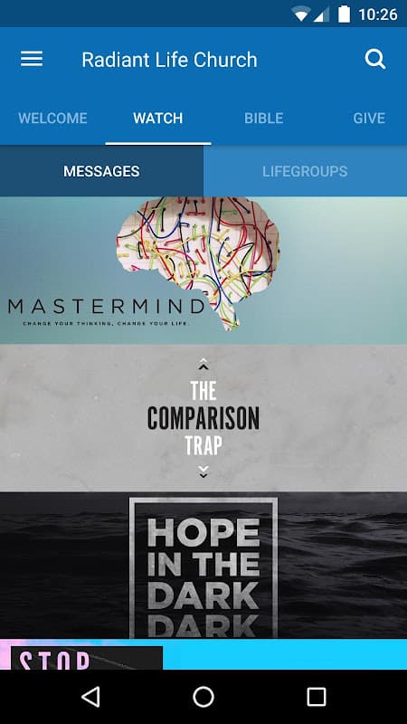 Radiant Life Church screenshot 2