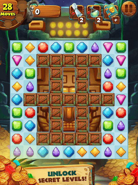 Jungle Mash - Match 3 Jewels screenshot 5