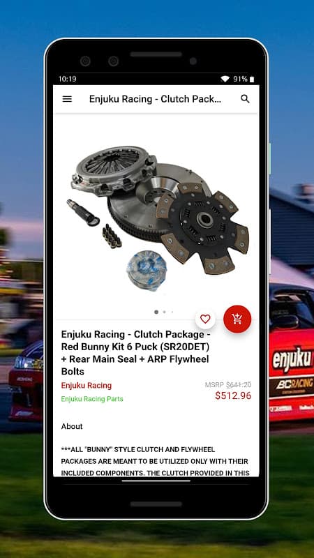 Enjuku Racing Parts, LLC screenshot 3