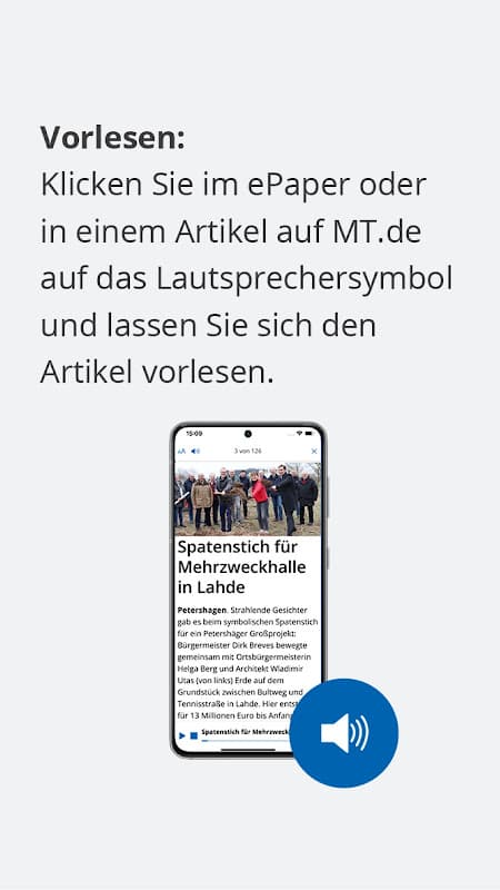 Mindener Tageblatt screenshot 6