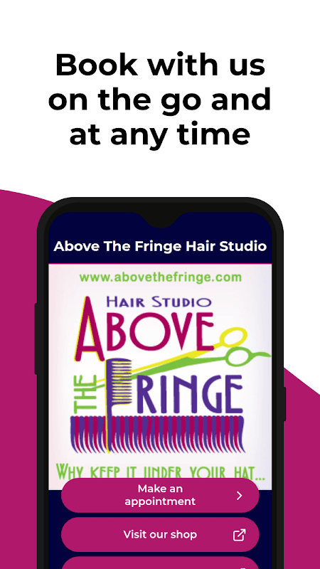 Above The Fringe Hair Studio screenshot 1