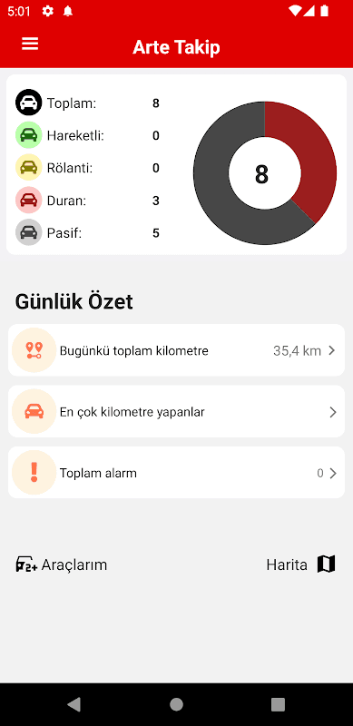 Arte Araç Takip screenshot 2