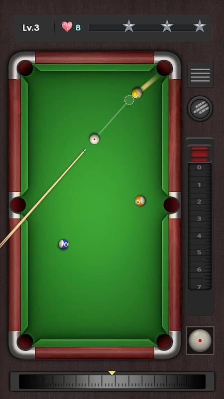 Snooker Game 8 Ball Pool Table screenshot 2