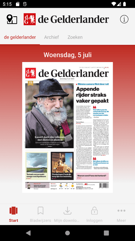De Gelderlander-Digitale krant screenshot 1