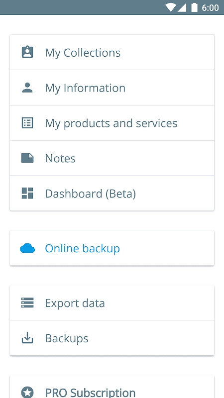 Digital Collection screenshot 1