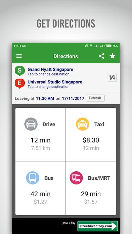 Singapore Map screenshot 6