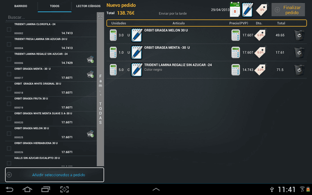 Cocosales  Preventa|Autoventa screenshot 1