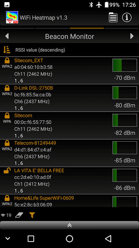 WiFi Heatmap screenshot 4