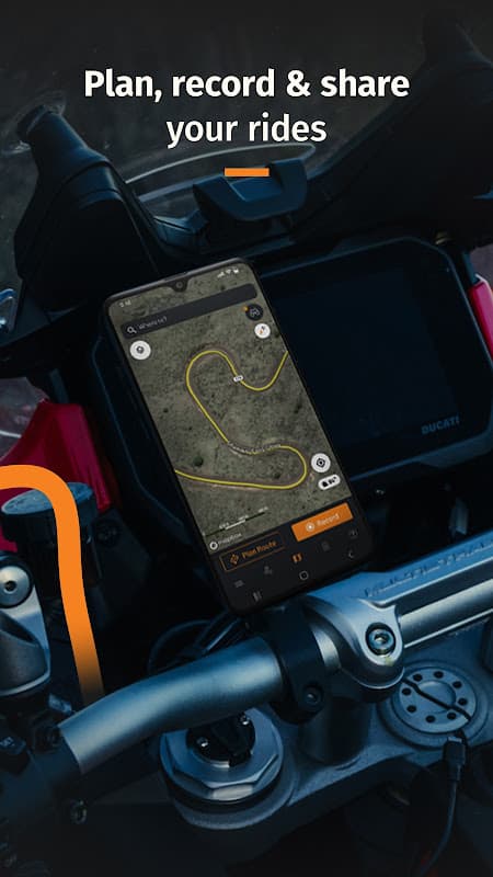 Rever Motorcycle - GPS Route Tracker & Navigation screenshot 3