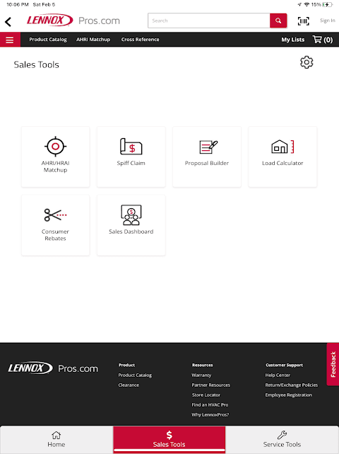 LennoxPros screenshot 5
