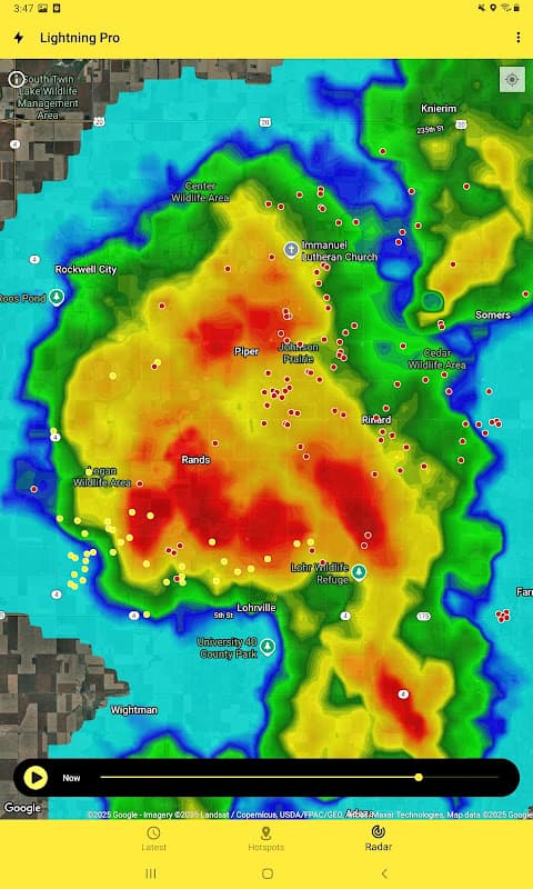 My Lightning Tracker - Live Thunderstorm Alerts screenshot 6